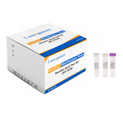 Kit de test en temps réel PCR Monkeypox pour maladies infectieuses MPXV CE enregistré 1 test/boîte