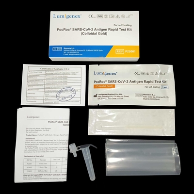 Kit de test rapide de l'antigène SARS-CoV-2 pour l'auto-test certifié CE