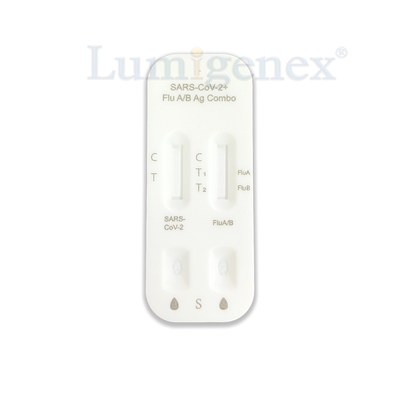 Grippe COVID19 un essai rapide Kit Colloidal Gold Nasal Swab d'antigène de la grippe B