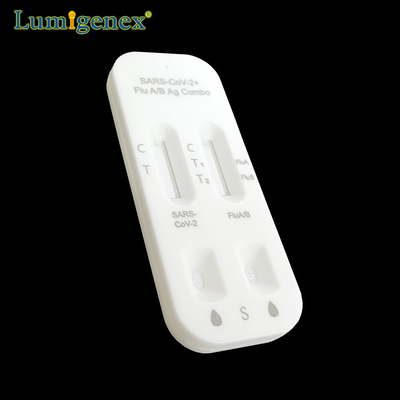 Grippe SARS-CoV-2 une OIN rapide de la CE de Kit Colloidal Gold Nasal Swab d'essai de B