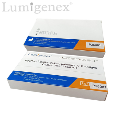 SARS-CoV-2/grippe un registre rapide du certificat TGA de la CE de Kit Colloidal Gold d'essai de la grippe B
