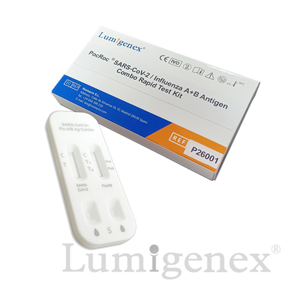 Grippe SARS-CoV-2 une OIN rapide de la CE de Kit Colloidal Gold Nasal Swab d'essai de B