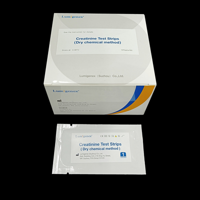 Kit d'essai de réactif de créatine de bandes d'essai de créatinine d'urine pour l'hôpital