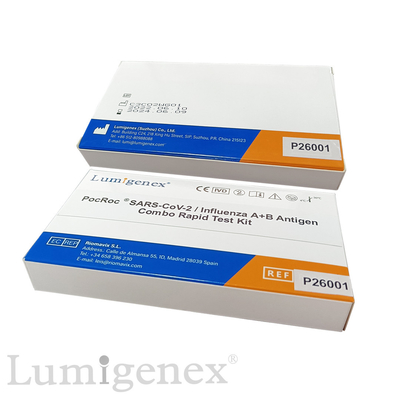 Grippe SARS-CoV-2 une grippe rapide A de la CE de Kit Colloidal Gold Nasal Swab d'essai de la grippe B