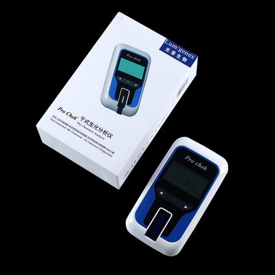 Quantitatif détectez l'appli sec de la CE d'essai de glucose du corps de cétone de créatinine d'acide urique de lipide de sang d'analyseur de chimie de dispositif HbA1C