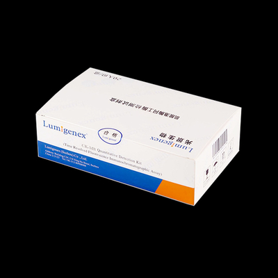 Isoenzyme de kinase de Kit Colloidal Gold Assay Creatine d'essai de POC de 20 essais/kit