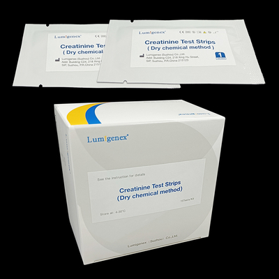 Bandes d'essai de créatinine pour l'analyse de fonction rénale de cheminement de santé de rein