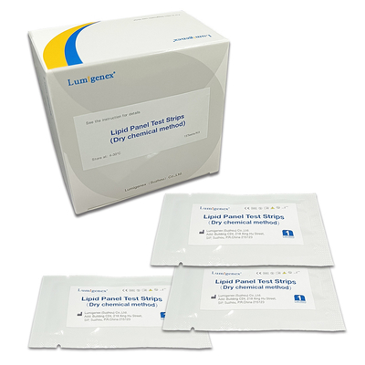 Le CE de détection de Dislipidemia de bandes d'essai de panneau de lipide a enregistré le certificat de CFDA