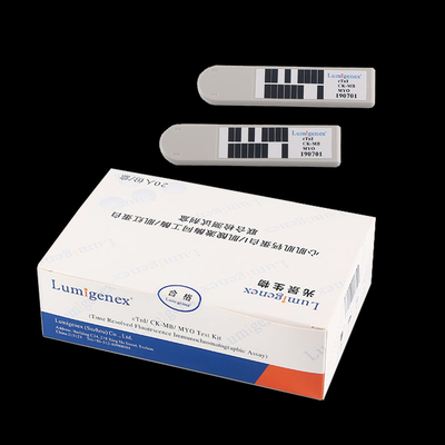 Kit d'essai de POC, troponine cardiaque d'immunoessai de cTnI/CK-MB/Myo Test Kit TRFIA je/isoenzyme/myoglobine kinase de créatine