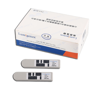Kit d'essai de POC, troponine cardiaque d'immunoessai de cTnI/CK-MB/Myo Test Kit TRFIA je/isoenzyme/myoglobine kinase de créatine