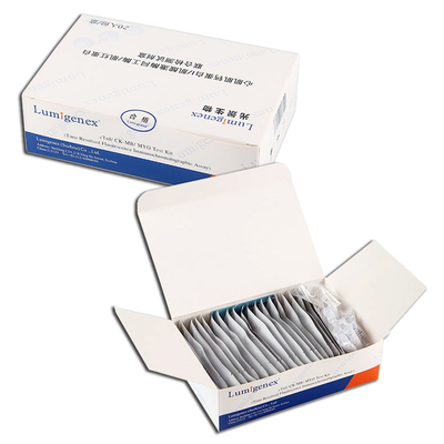 Troponine cardiaque I/Créatine Kinase Isoenzyme/Myoglobine Combo Test Kit Acide Gras