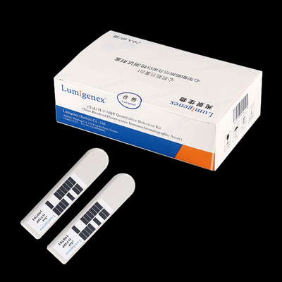 Un kit quantitatif rapide IVD d'essai du sang total cTnI/H-FABP d'étape