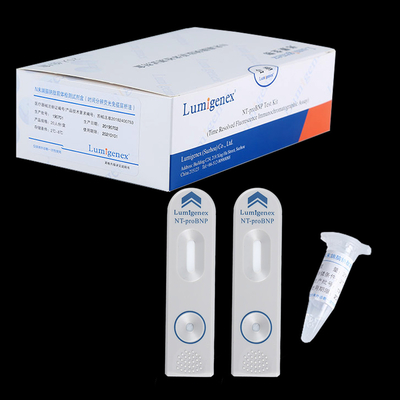 Marqueur cardiaque de sensibilité (NT-proBNP) d'essai d'insuffisance cardiaque congestive élevée du kit (TRFIA)