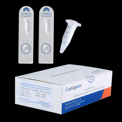 Marqueur cardiaque de sensibilité (NT-proBNP) d'essai d'insuffisance cardiaque congestive élevée du kit (TRFIA)