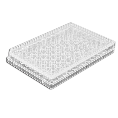 Plaque en plastique de laboratoire de plaque Elisa à 96 puits en plastique PP approuvée par l'USP