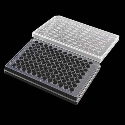 Plaque en plastique de laboratoire de plaque Elisa à 96 puits en plastique PP approuvée par l'USP