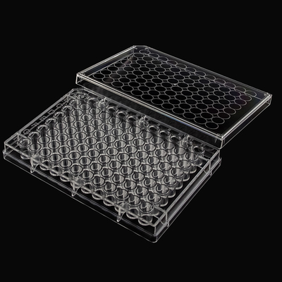 Plaque en plastique de laboratoire de plaque Elisa à 96 puits en plastique PP approuvée par l'USP