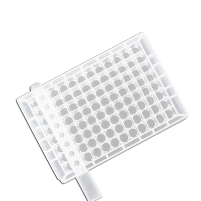 Consommables de laboratoire 2.2ml plat de puits profond de 96 plats/fond rond transparent