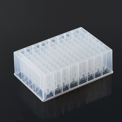 Consommables de laboratoire 2.2ml plat de puits profond de 96 plats/fond rond transparent