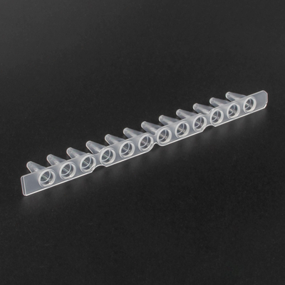 8 / 12 Tubes PCR Strip 0,2 Ml 0,5 Ml Blanc Couleur Transparent