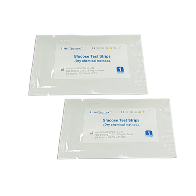Méthode chimique sèche ISO13485 de Sugar Measurement Glucose Test Strips de sang précis