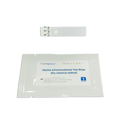 Analyseur biochimique de bandelettes de test d'alanine aminotransférase de réactif de test IVD