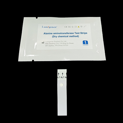 Analyseur biochimique de bandelettes de test d'alanine aminotransférase de réactif de test IVD