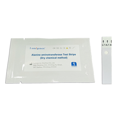 Analyseur biochimique de bandelettes de test d'alanine aminotransférase de réactif de test IVD