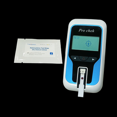 Moniteur de santé cardiaque Bandelettes de test d'homocystéine Méthode chimique sèche