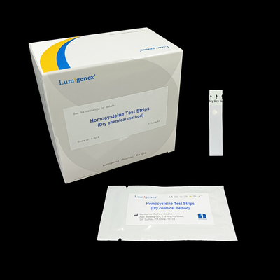 Méthode chimique sèche de bandelettes de test d'homocystéine de moniteur d'hypertension artérielle