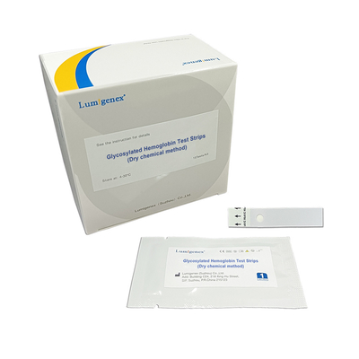 Mesure glycosylée de niveau d'hémoglobine d'essai rapide de Diabete avec l'exactitude 99,1%