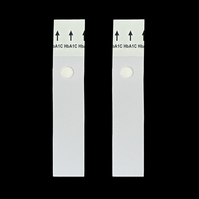 L'essai de Sugar Monitor Hemoglobin A1C de sang bande le CE (de méthode chimique sèche) enregistré