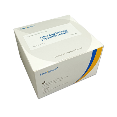 Diagnostic IVD des bandelettes réactives du corps cétonique du diabète Test biochimique
