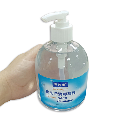 500 ml de désinfectant pour les mains hydratant avec de la vitamine E 75 % d'alcool désinfecté