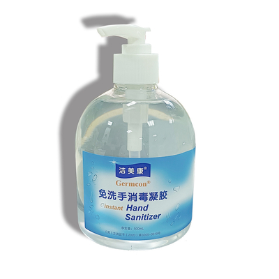 Le gel désinfectant antibactérien de désinfectant pour les mains a adapté l'alcool à 75 %