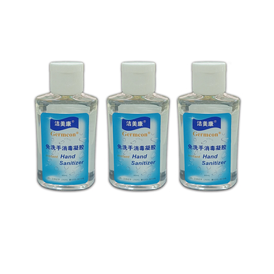 Le gel désinfectant antibactérien de désinfectant pour les mains a adapté l'alcool à 75 %