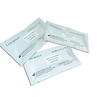L'or colloïdal de kit rapide d'essai de FOB diagnostiquent le CE gastro-intestinal de saignement diplômée