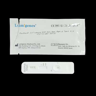 Diagnostic rapide de Kit Colloidal GoldFor d'essai d'antigène à la maison d'utilisation de la grippe B de la grippe A