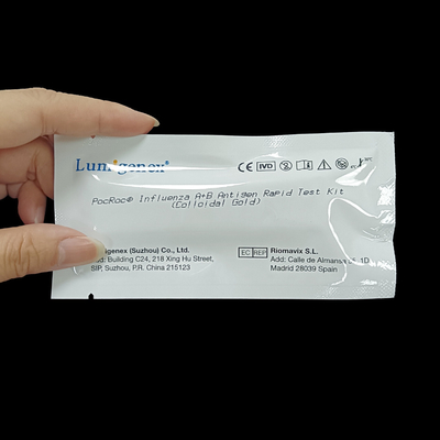 Qualititative précis détectent la grippe qu'Un CE d'antigène de virus de la grippe B de virus a approuvé l'écouvillon nasal d'utilisation à la maison