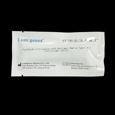 Essai rapide Kit Colloidal Gold For Diagnosis d'antigène approuvé de la CE de la grippe B de la grippe A
