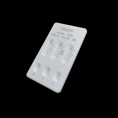 SARS-CoV-2/grippe A+B/volume rapide combiné témoin de gouttes du kit 3 d'essai antigène de RSV