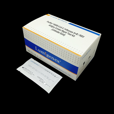 SARS-CoV-2/grippe A+B/volume rapide combiné témoin de gouttes du kit 3 d'essai antigène de RSV