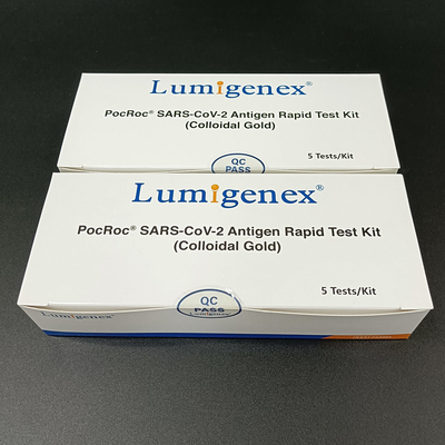 Kit domestique de test d'antigène rapide sur écouvillon nasal SARS-CoV-2 approuvé par HSA