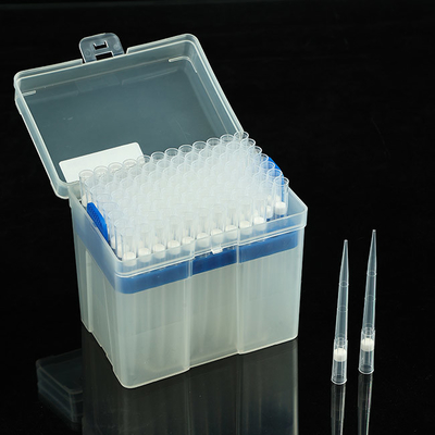 la pipette jetable blanche 1250ul incline la basse adsorption pour la pipette de Gilson