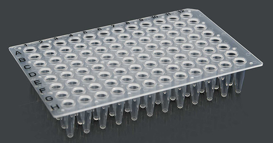 0.2ml plat de culture de 96 puits, catégorie médicale non jupée de plat d'ACP de pp