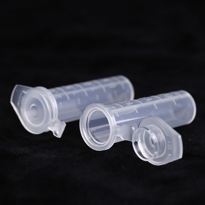 Tube de microcentrifugeuse jetable de 2 ml, tubes de centrifugeuse ISO13485 pp