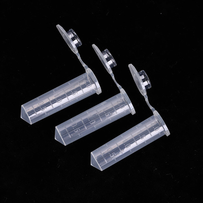 Tube de microcentrifugeuse jetable de 2 ml, tubes de centrifugeuse ISO13485 pp