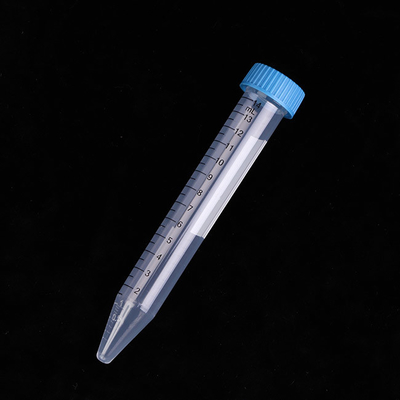 Dégagez la catégorie médicale conique de tubes à centrifuger de 15ml de polypropylène