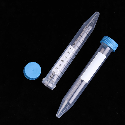 Dégagez la catégorie médicale conique de tubes à centrifuger de 15ml de polypropylène