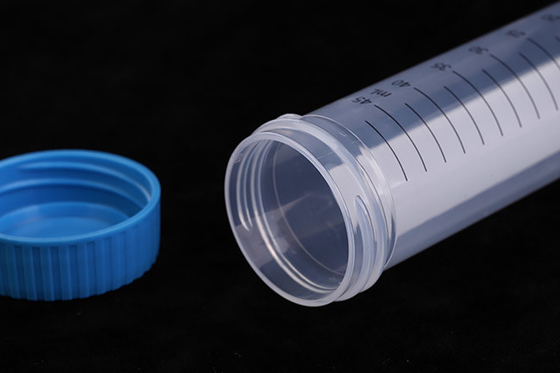 Tube conique ISO13485 de centrifugeuse des consommables 50ml d'ACP de laboratoire approuvé